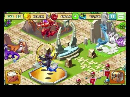 [Game Java] Dragon Mania (GameLoft) Hack Full Gold and Gems